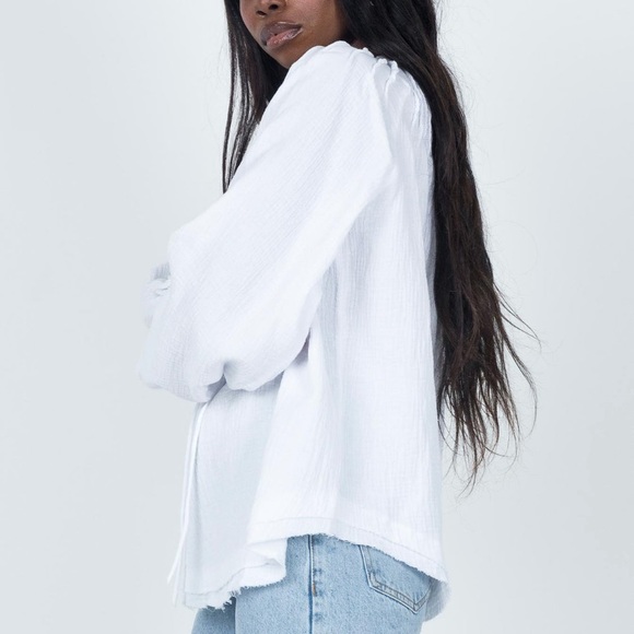 Princess Polly Rachel Top White NWT | sizes 2 and 4 - Picture 4 of 11